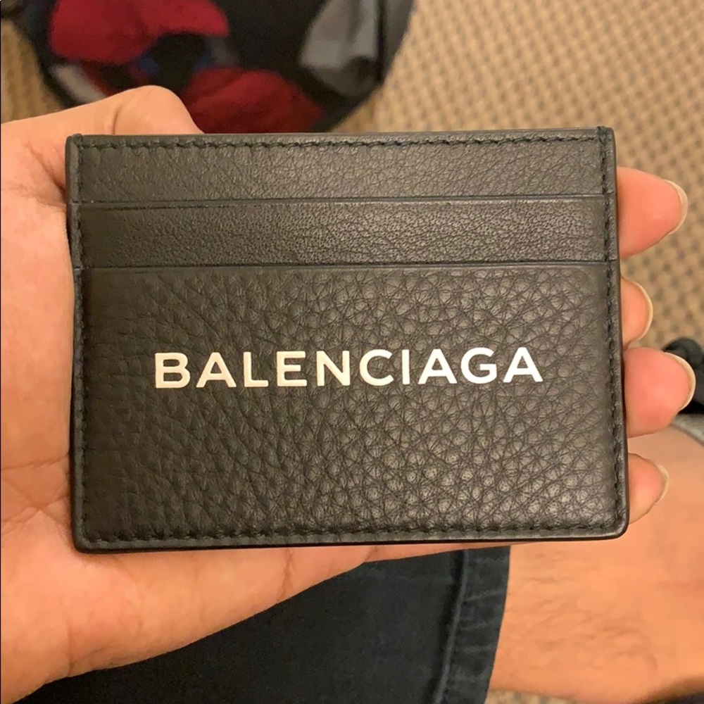 Balenciaga everyday card holder.